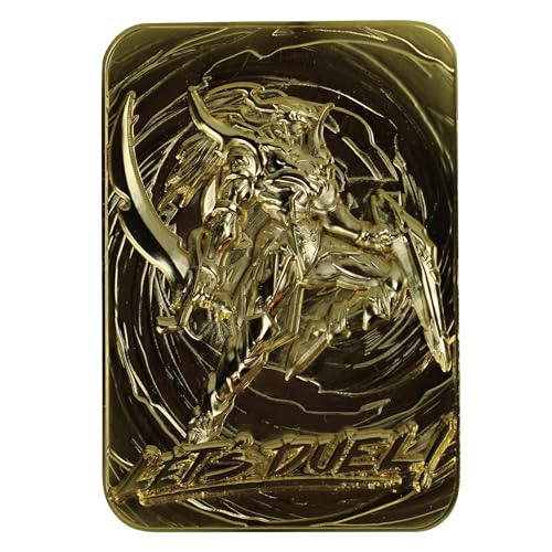 Yu-Gi-Oh! Limited Edition 24k Gold Plated Black Luster Soldier Metal Card