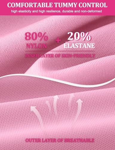 Image of SHAPSHE Waist Trainer for Women, Tummy Control Sports Girdle, Workout Body Shaper with Adjustable Shoulder Strap