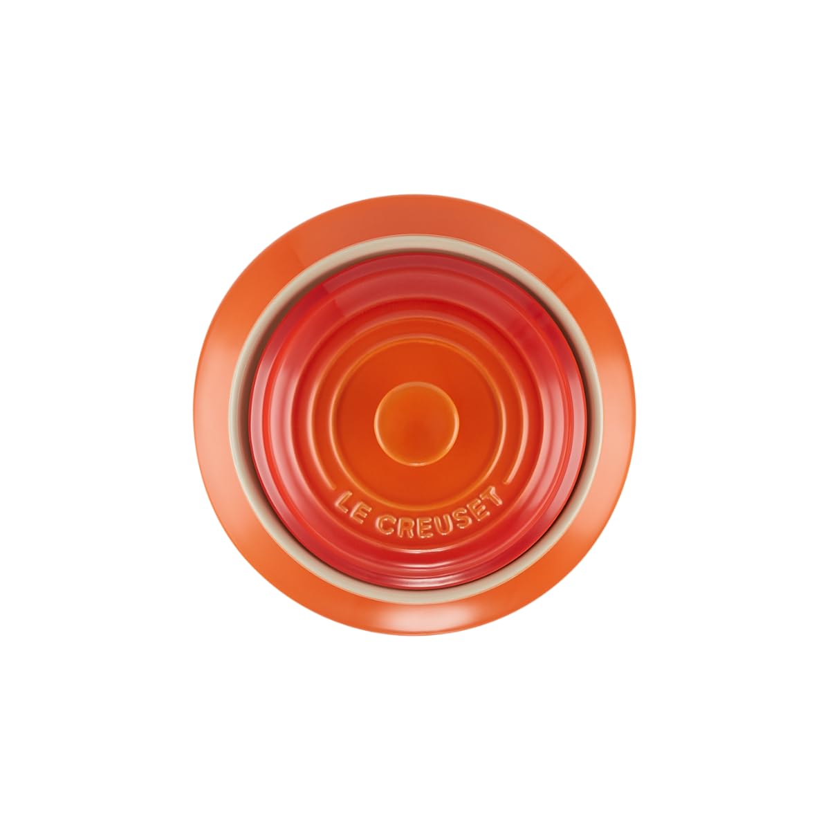 LE CREUSET Pot à biscuits en grès émaillé, 2,4 litres, Volcanique, 91026725090000