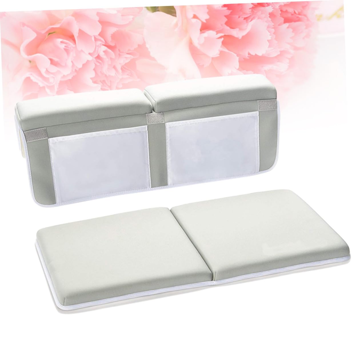 Alfombra Antideslizante Protección para Rodillas y Codos para Bañera de Ñiño Material Sbr, Plegable Bolsillos en Baño y Ducha