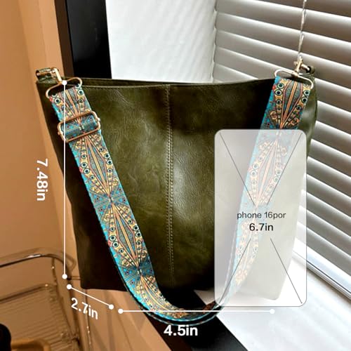 Bolso Tote de mujer con bandolera para uso diario miniatura 3