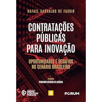 Capa do livro Contratações públicas para inovação: oportunidades e desafios no cenário brasileiro