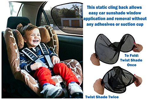 image for Big Ant Car Sun Shade Covers, Infant Car Seat UV Protection Cover Prot