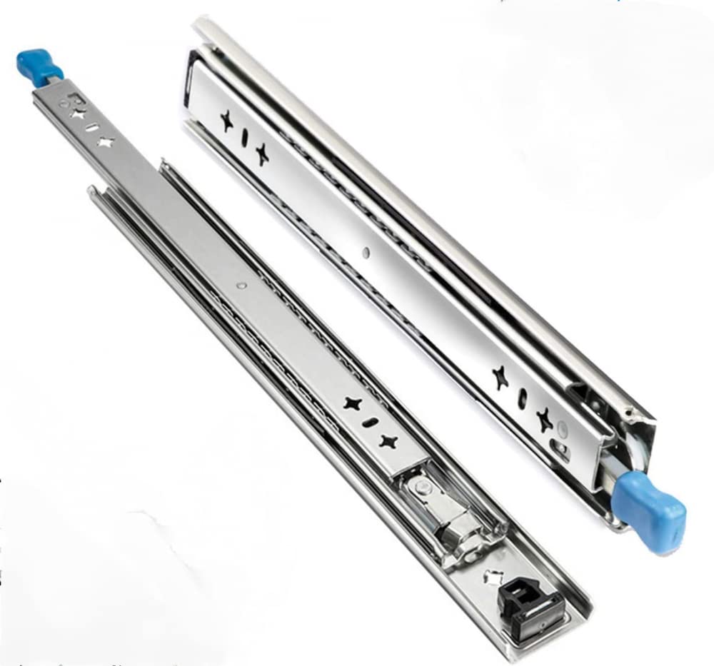 Buy Heavy Duty Pull Out Drawer Slides 2mm Thick Cold Rolled Steel