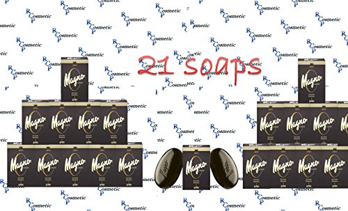Magno Soap 4.4 oz La Toja. Magno Classic Black 21 pack
