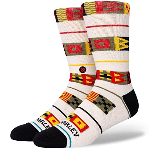 Chaussettes Stance X Bob Marley en toile à rayures pour un style reggae au quotidien
