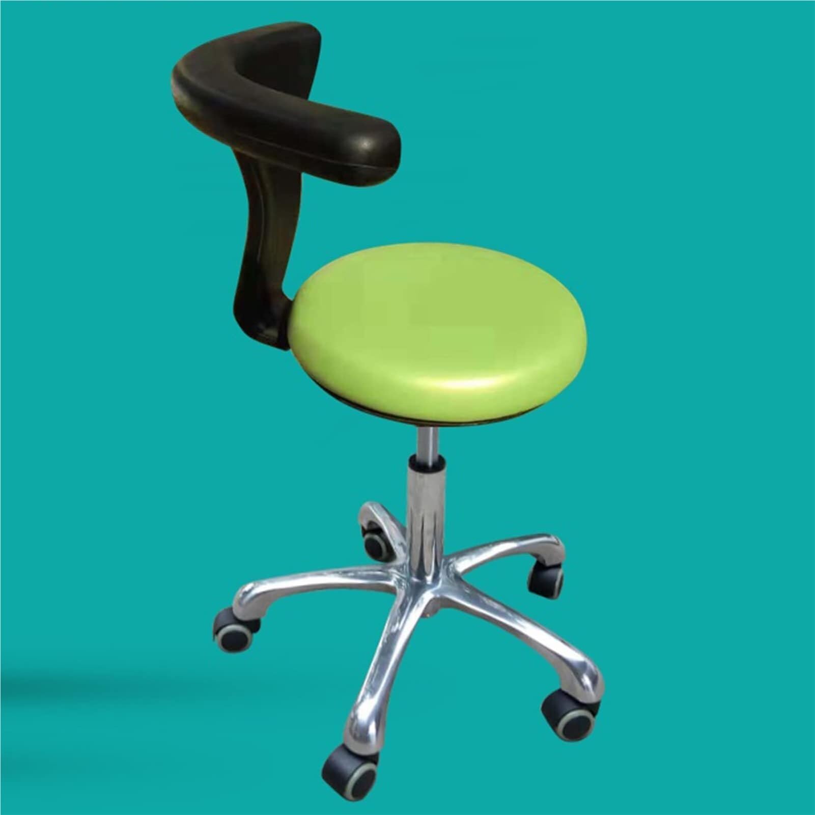 Sgabello da sella ergonomico in stile diviso Sgabello da sella regolabile in altezza Sedia da dentista Sgabello girevole for laboratorio ospedaliero Salone Ufficio Casa