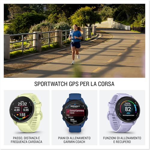 Garmin Forerunner 70, Smartwatch per la corsa, 43mm, GP...