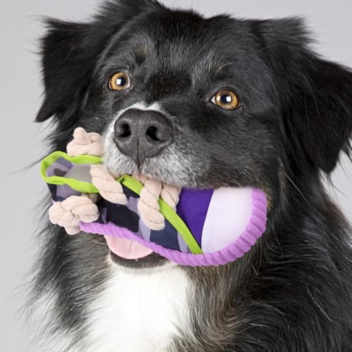 Jouet à mâcher pour chien en forme de pantoufle cartoon - 4