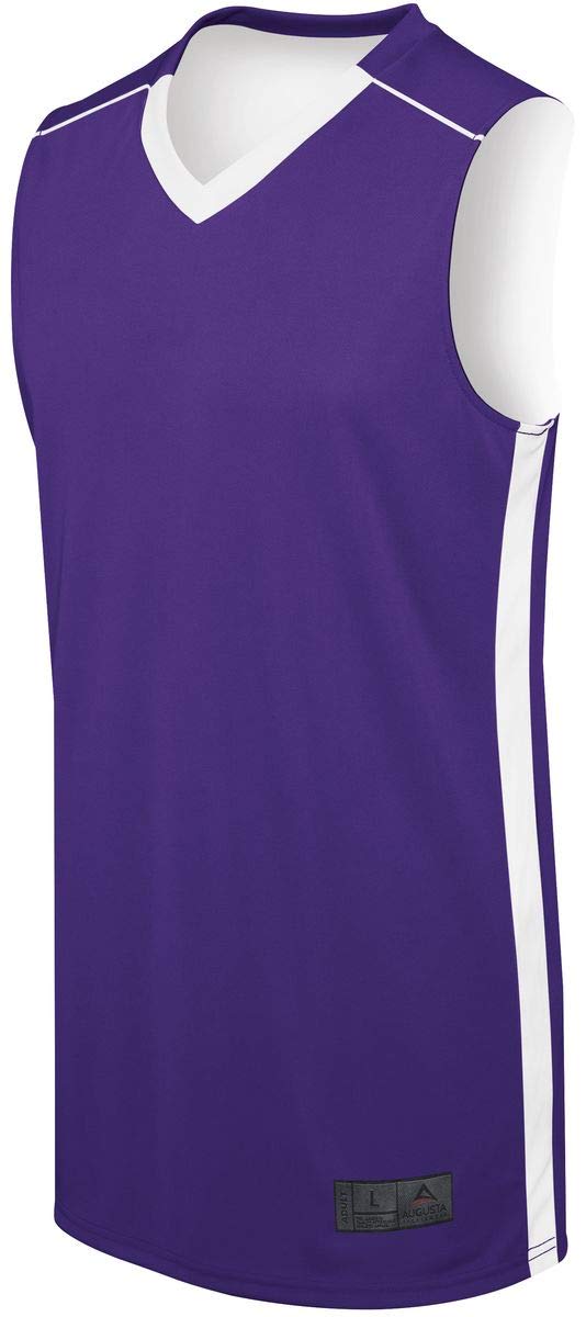 Augusta Sportswear Boys Competition Reversible Jersey S Purple/White
