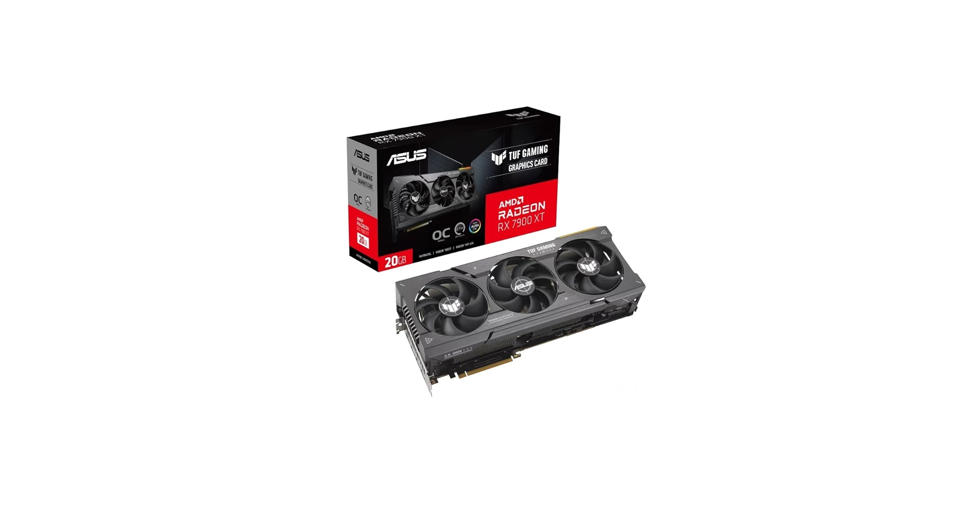グラフィックボード・グラボ・ビデオカード ASUS TUF Gaming RX 7900 XT OC 20GB ASUS TUF Gaming Radeon RX 7900 XT OC Edition 20GB GDDR6