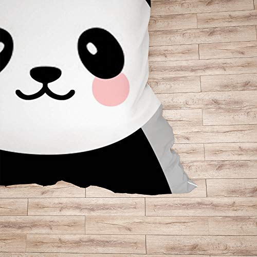Juego de funda de edredón de panda para dormitorio infantil y juvenil transpirable 6