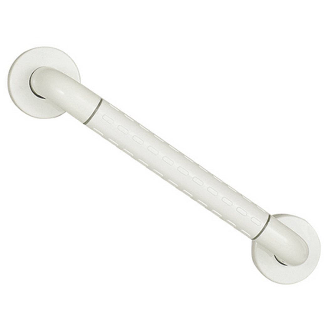 304 - Barra de acero inoxidable para baño, bañera, ducha, mango antideslizante, para niños mayores y mayores (60 cm), color blanco