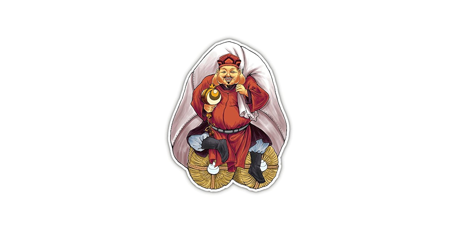 Amazon.co.jp: Sticker Shop Haru イラストステッカー 七福神