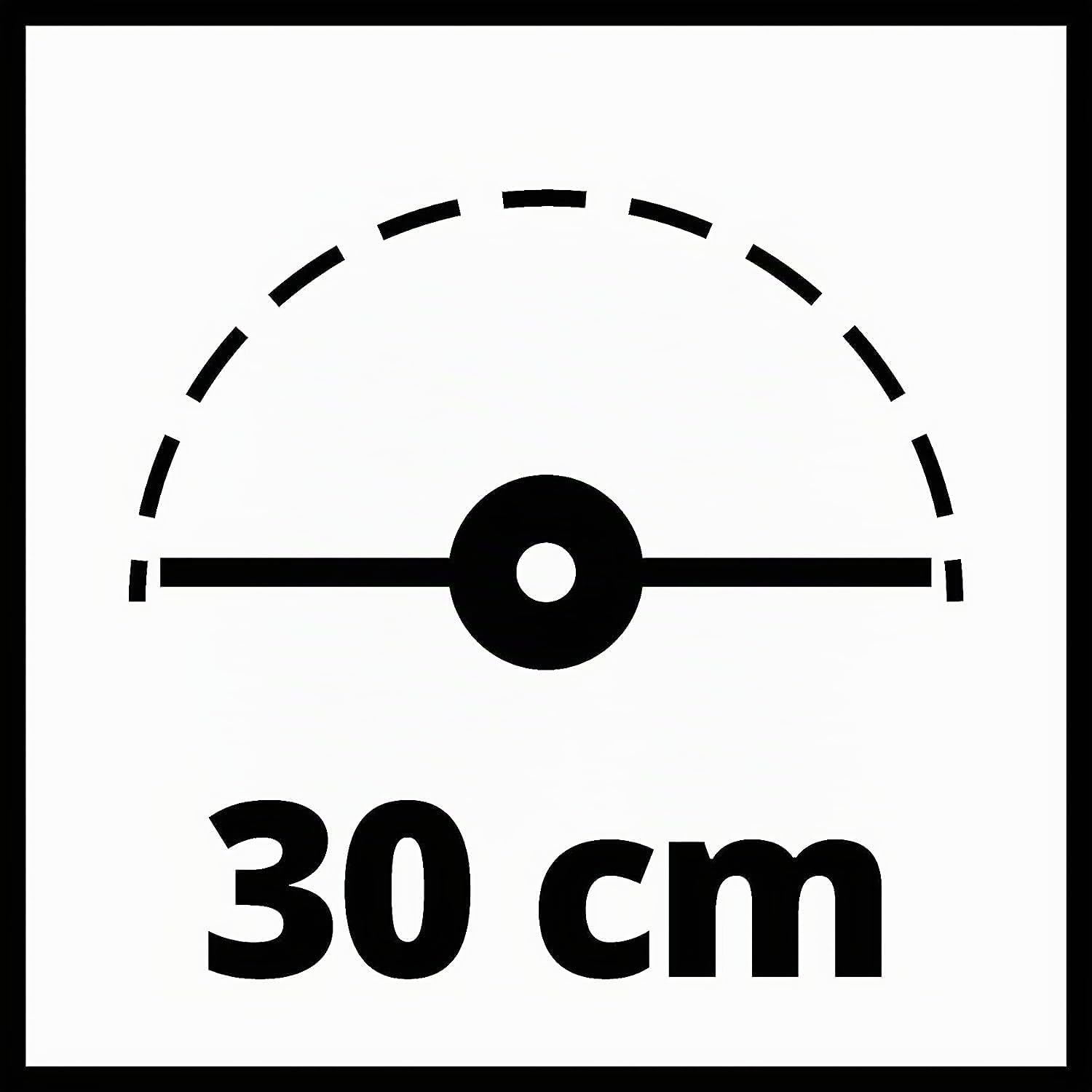 Einhell Recortabordes eléctrico GC-ET 4530 (Cabezal del Motor con 4 Posiciones de inclinación y rotación de 180 °, Mango de Aluminio telescópico Extensible Continuo, Protector de Flores)