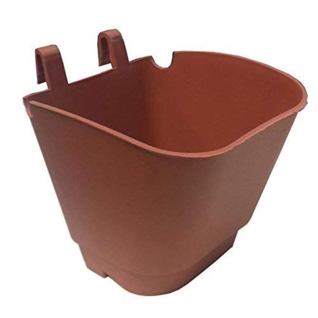 CAPPL UV Stabilized Vertical Garden - Wall Hanging Planter (5 Inch, Pack of 35, Terracotta) Use for Fences, Apartments, Balconies, courtyards, campuses, Communities and roof Gardens (B07JYNT4QJ) Amazon Price History, Amazon Price Tracker
