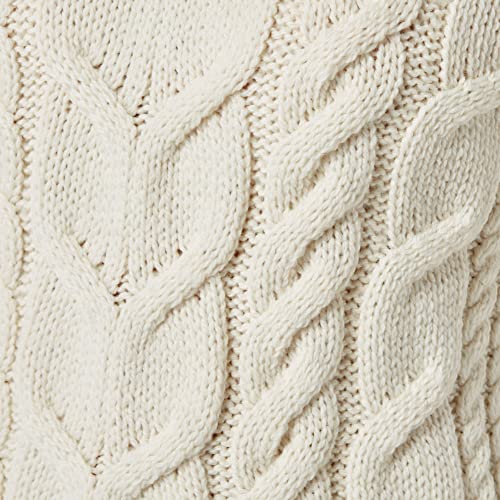 Image of Aran Woollen Mills - Carraig Donn Ladies Irish Multi Cabled Raglan Super Soft Merino Wool Sweater