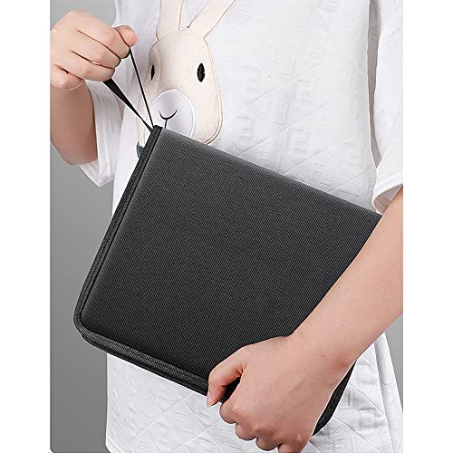 Image of Colored Pencil Case 36 /72 Slot Pencil Box Holder for Colored Pencil Pen with Handle Straps Watercolor Portable Handy Colored Pencil Bag Organizer DIY Folding Colored Pencil Case Gift