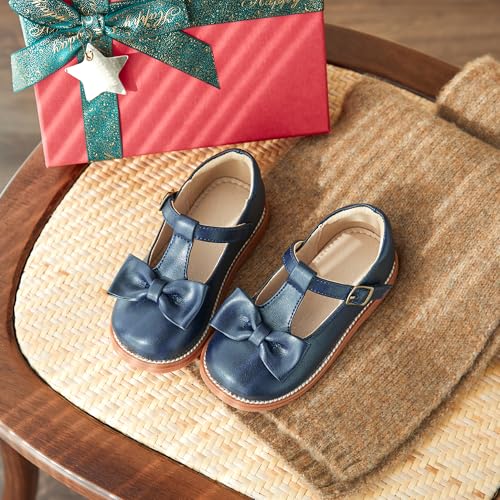 Image of Otter MOMO Toddler /Little Girls Mary Jane Slip-on School Uniform Party Dress Shoes