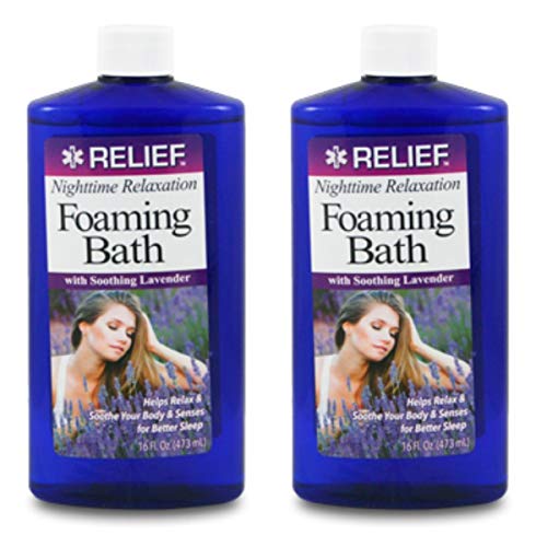 Lot of 2 Foaming Lavender Bath Soap 16 Ounce/each bottle