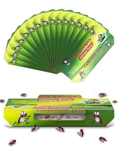 15 trampas para cucarachas y cucarachas no tóxicas e insípidas, para atrapar y eliminar insectos en casa: ideales para cocina, baño, dormitorio, oficina y para proteger a tu familia