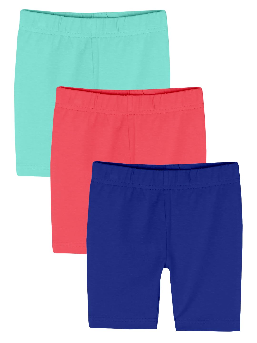 KiddoPantiGirls Cycling Shorts Pack of 3