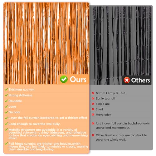 Image of OHOME Thanksgiving Decorations -Thanksgiving Backdrop Streamers | Friendsgiving Decor for Indoor Outdoor Outside - Fall Porch Banner Essentials for Door Wall Party Favors Photo Booth Props,2 Pack
