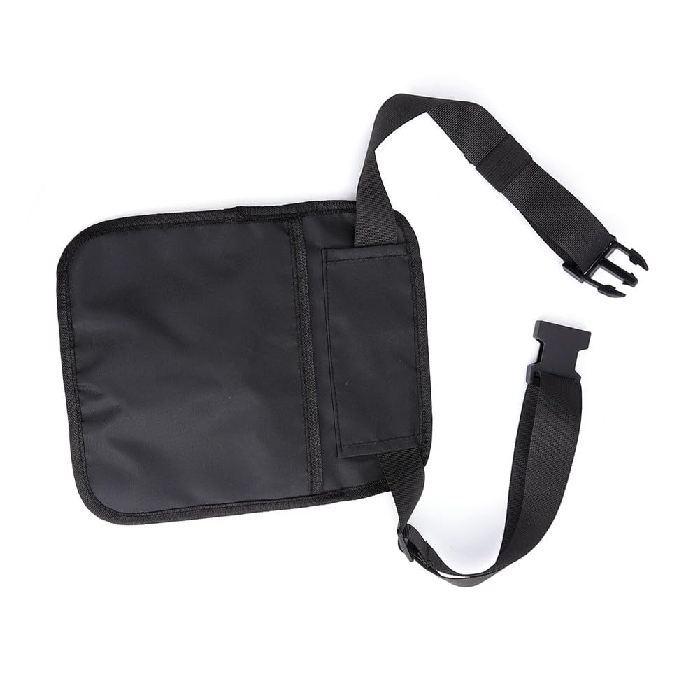 Riñonera de camarero 5 bolsillos, delantal ajustable nailon negro