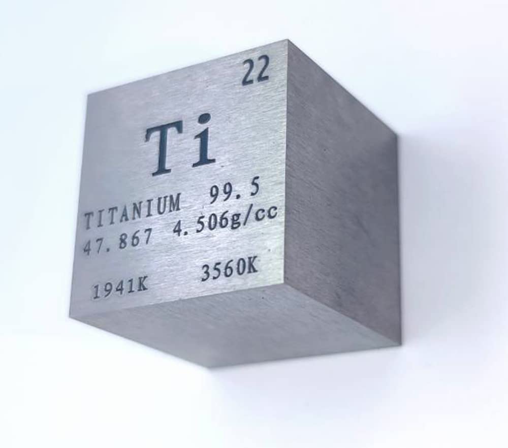 Amazon.co.jp: チタンキューブ 1インチ チタンブロック メタル