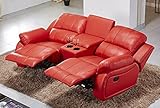 Mapo Möbel Ledersofa Kinosofa Relaxcouch Fernsehsofa 5129-Cup-2-8401 - 8