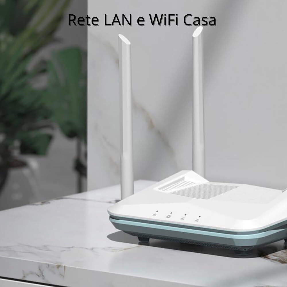 Cavo Rete LAN Schermato F/UTP Sezione 24AWG 4 Coppie Twistate Impianti Informatica e Trasmissioni Dati Resistente (Cat 6, Metri 300)