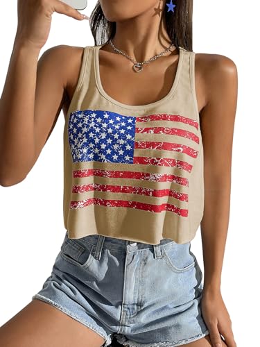 ifsixwasnineアメリカ国旗デザイン タンクトップ USA Mini Flag Tank Top – Amazing Lace