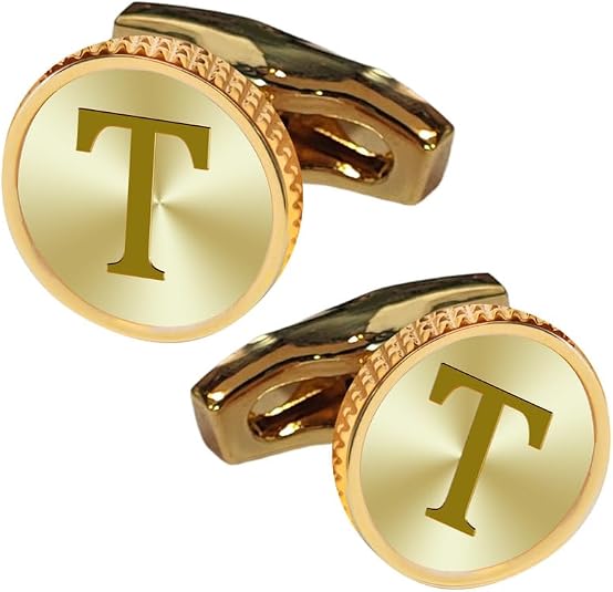 Mancuernillas clásicas personalizadas para hombres miniatura 1