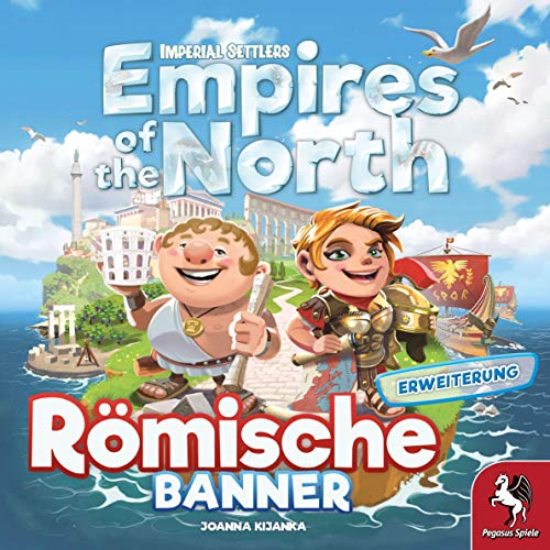 Preisvergleich Produktbild Pegasus Spiele 51973G - Empires of the North: Römische Banner [Erweiterung]