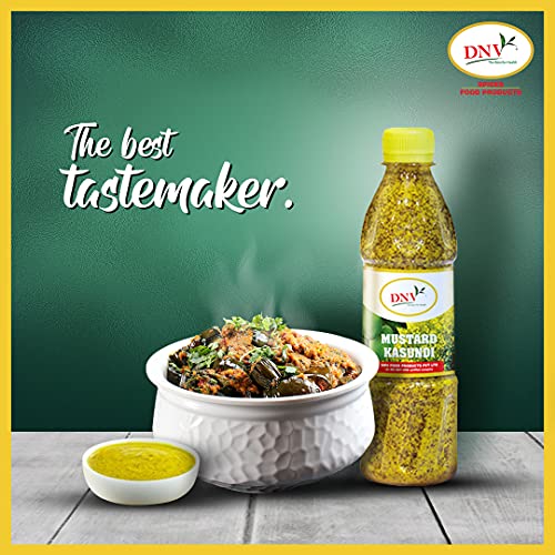 Image of DNV Natural Bengali Kasundi Mustard Sauce | Pack of 2-350 grams Each