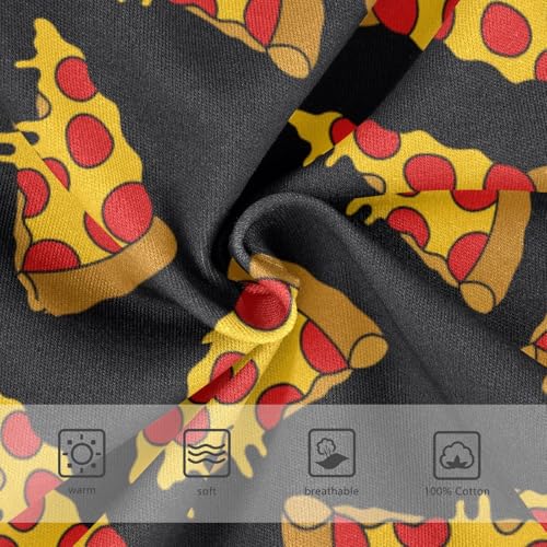 Boys' Exclusive Briefs Toddler Underwear 95% Combed Cotton Boxerbriefs 2T Pizza Pattern 23