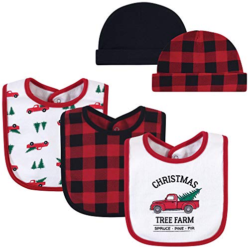 Image of Hudson Baby Unisex Baby Bandana Bibs and Headbands