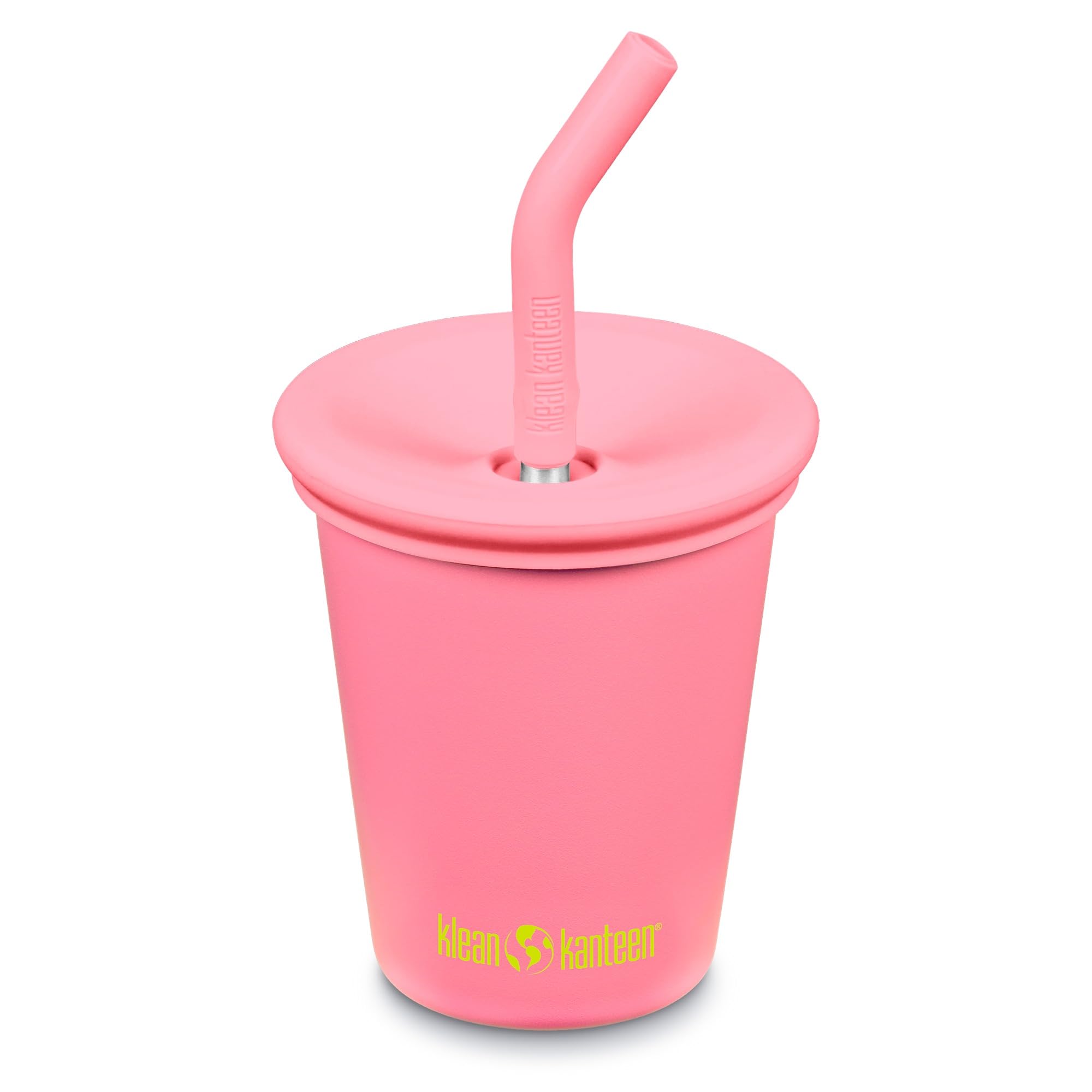 Klean Kanteen 300ml Kids Cup with Reusable Straw and Lid