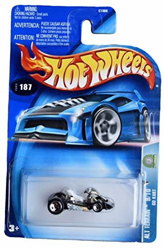 Hot Wheels Go Kart, Escala 1:64, Naranja, 3 pulgadas miniatura 1