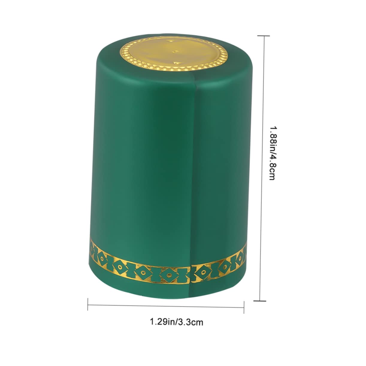 Garneck Wine Bottle Heat Shrink Caps Size 200pcs Wine Shrink Wrap for Home Decor