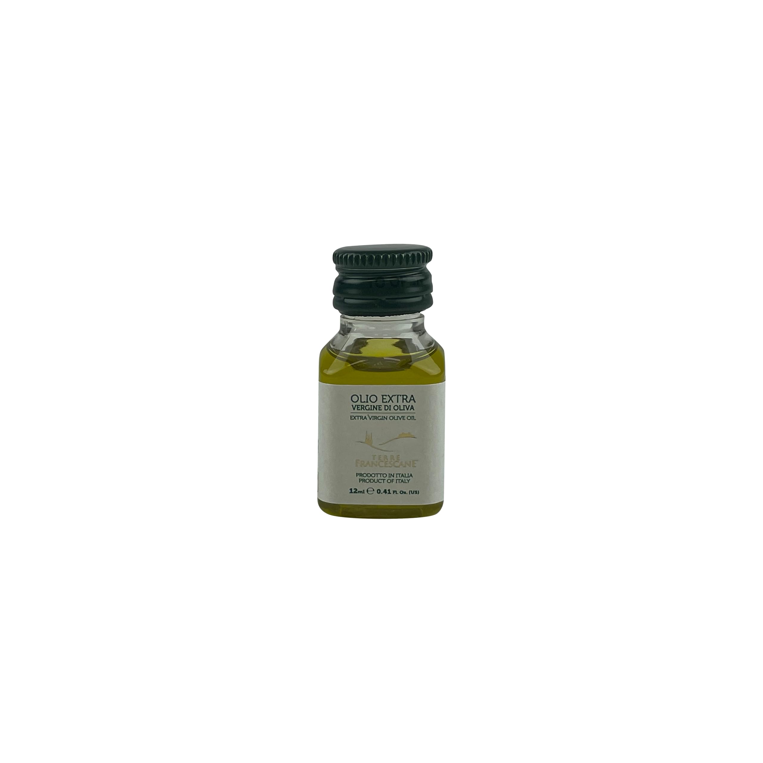 TERRE FRANCESCANE kleine mini Fläschchen von extra nativem Olivenöl 30x 12ml | kaltgepresst | italienisch | 0,8% Säure | Probierset | Geschenkset | für Zuhause & Gastro
