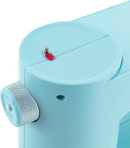 Miniatura 8 de Mini máquina de coser portátil de doble velocidad para principiantes, kit de máquinas de coser eléctricas con luz y kit de accesorios de costura