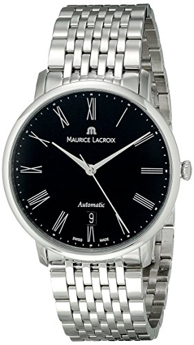 Preisvergleich Produktbild Maurice Lacroix Les Classiques Herren-Armbanduhr LC6067-SS002-310 Edelstahl Automatik