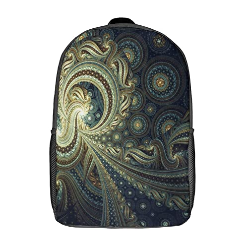 Sac à dos pour enfants imprimé en 3D grand format 17 pouces avec motifs sport