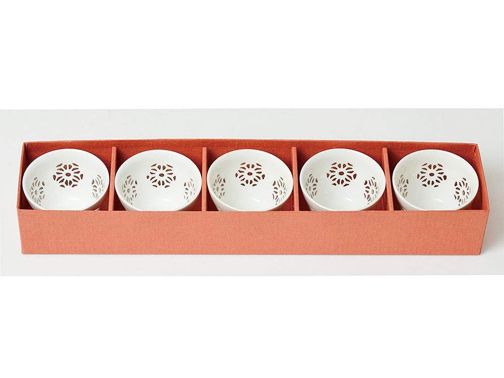 Vintage | Dining | Authentic 7s Japanese Saki Cups In Box