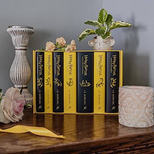 Image of Harry Potter Hufflepuff House Editions Hardback Box Set
