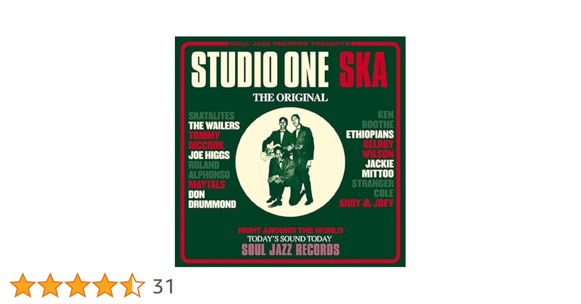 英2discs LP Various Studio One Ska (2LP) SJRLP085C Soul Jazz Records UK /00466 Studio One Sound | Soul Jazz Records
