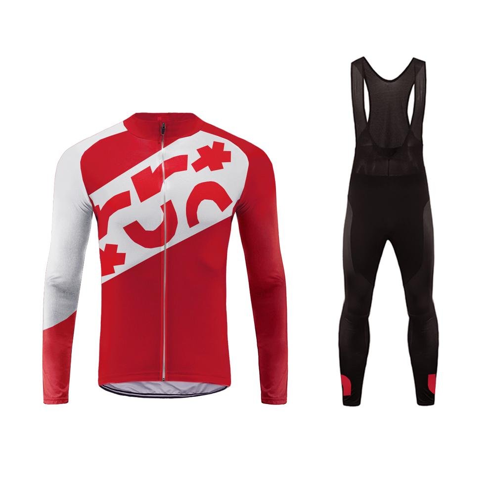 UGLY FROG CCKT01 Sports et Loisirs Combinaison Cycliste Maillot + Cuissard A Manche Courte/Longue pour Homme
