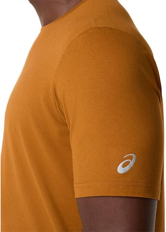 ASICS Men's Short Sleeve Heather TECH TOP Running Apparel