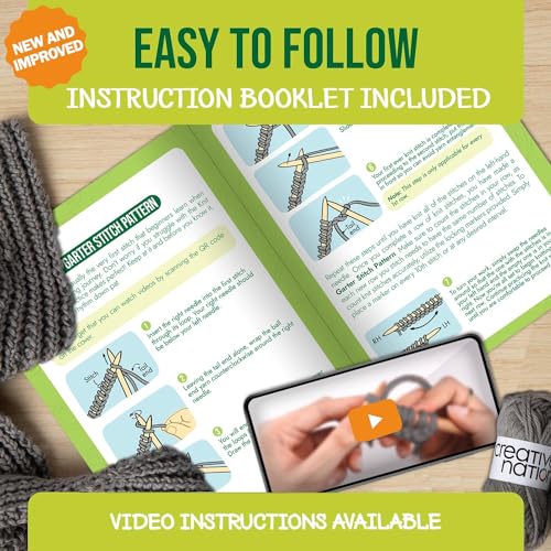 Creative Nation 01 Knitting Kit For Beginners Adults thumb #2